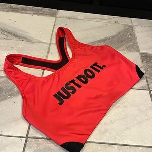 Nike Bright Red Athletic Bra